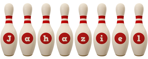 Jahaziel bowling-pin logo