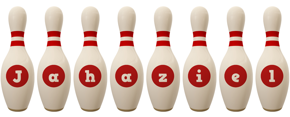 Jahaziel bowling-pin logo