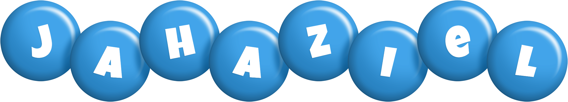 Jahaziel candy-blue logo