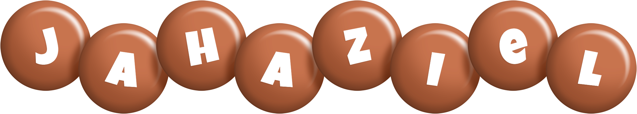 Jahaziel candy-brown logo