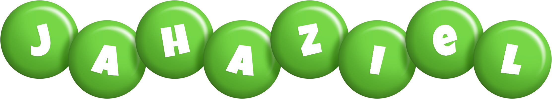 Jahaziel candy-green logo