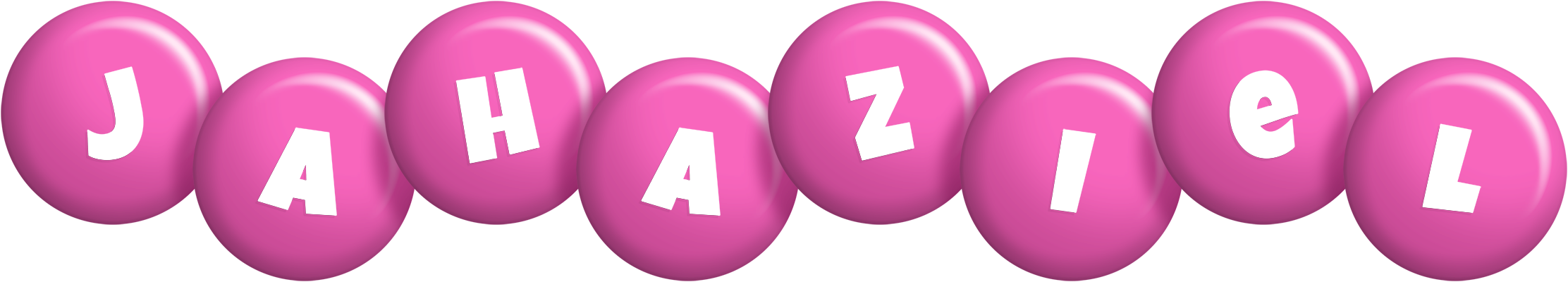 Jahaziel candy-pink logo