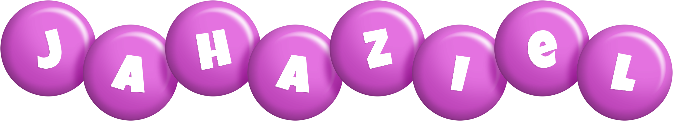 Jahaziel candy-purple logo