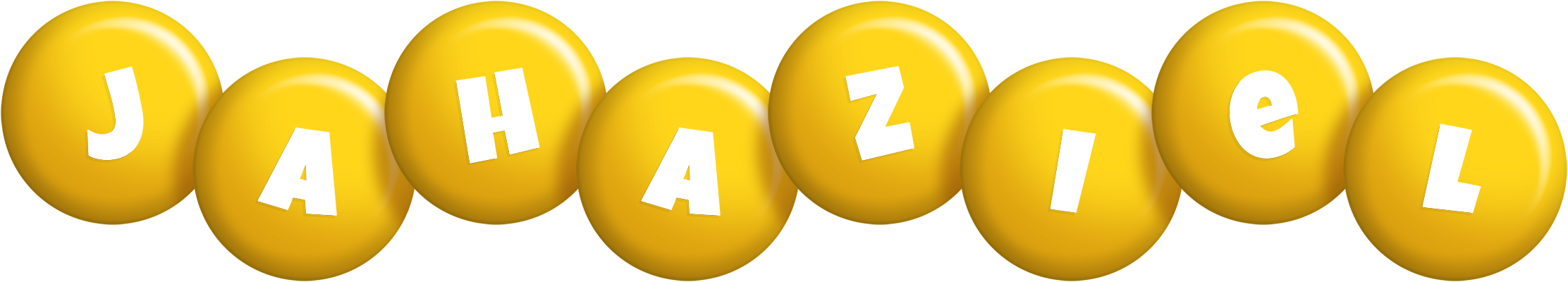 Jahaziel candy-yellow logo