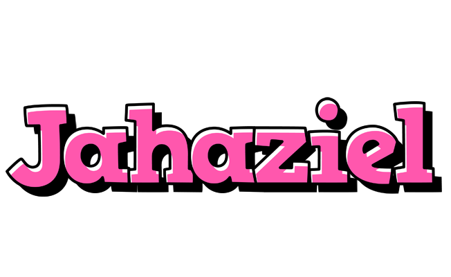 Jahaziel girlish logo