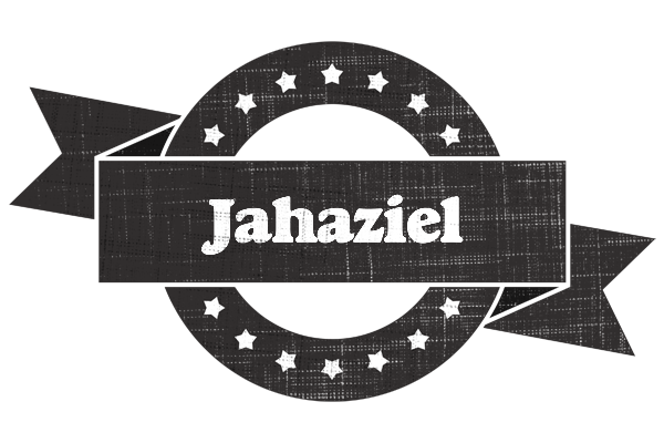 Jahaziel grunge logo