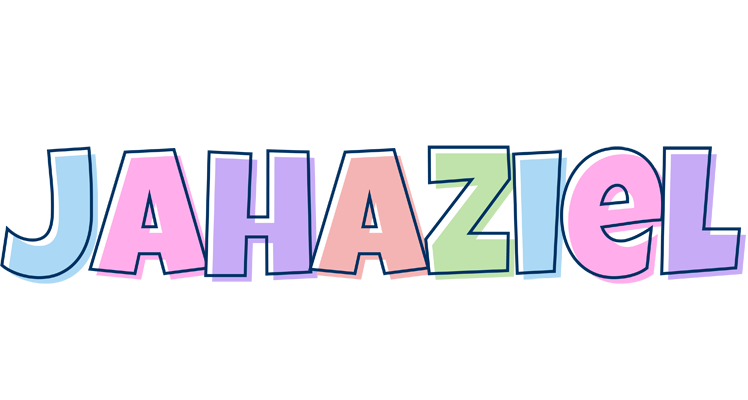 Jahaziel pastel logo