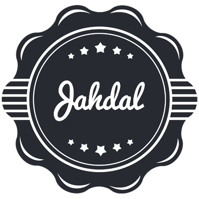 Jahdal badge logo
