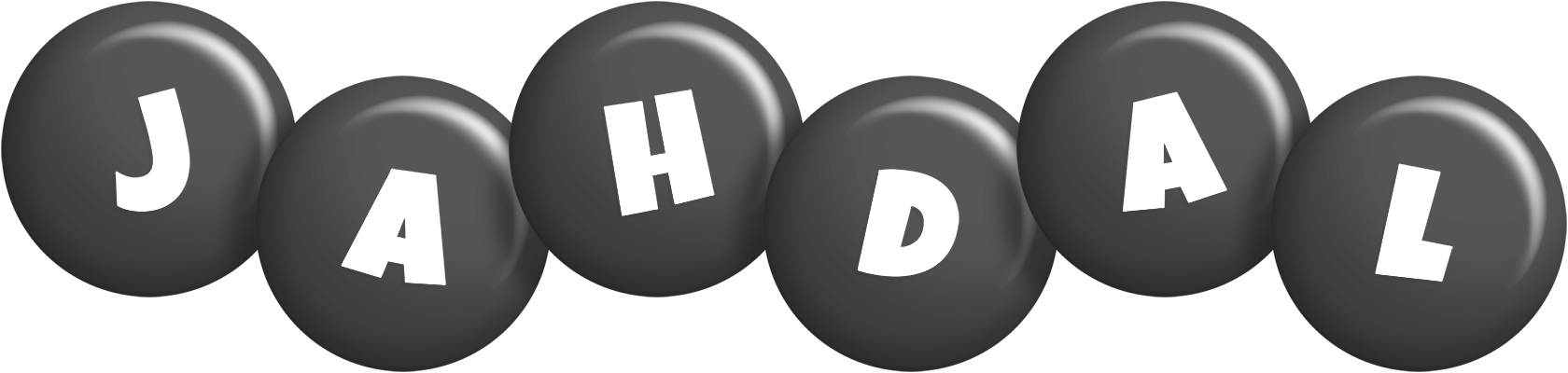 Jahdal candy-black logo