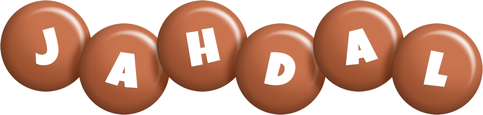 Jahdal candy-brown logo