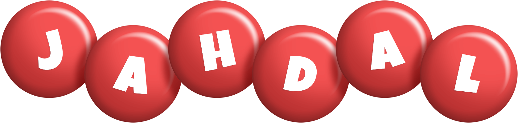 Jahdal candy-red logo