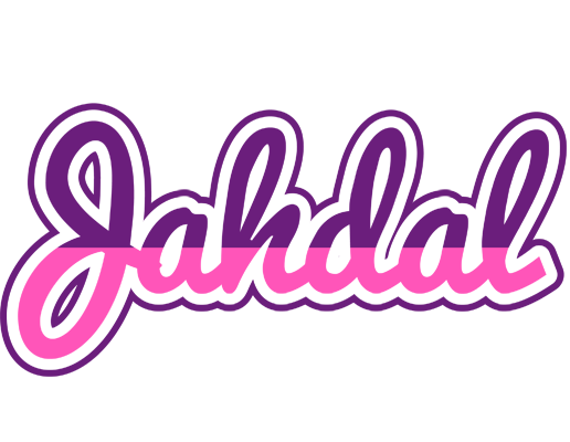 Jahdal cheerful logo