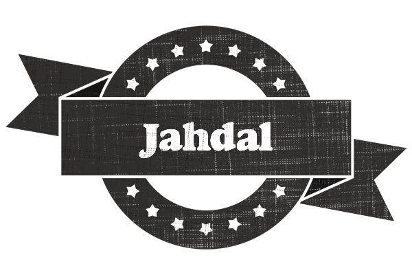 Jahdal grunge logo