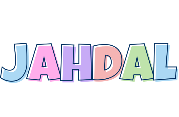 Jahdal pastel logo