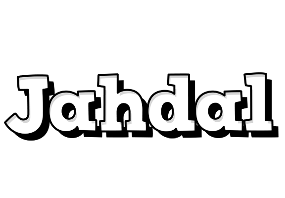 Jahdal snowing logo