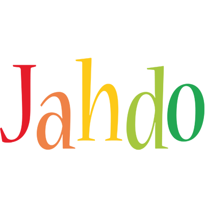 Jahdo birthday logo
