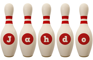 Jahdo bowling-pin logo