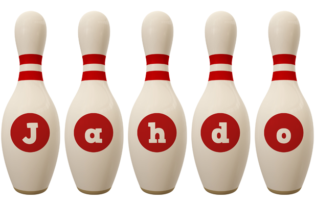 Jahdo bowling-pin logo