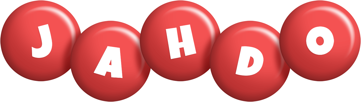 Jahdo candy-red logo