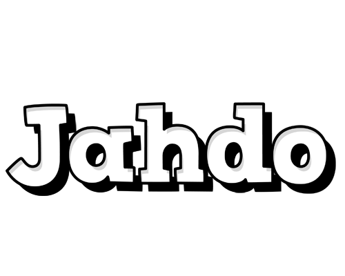 Jahdo snowing logo