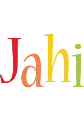 Jahi birthday logo