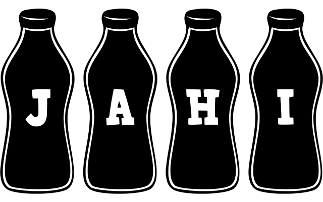 Jahi bottle logo