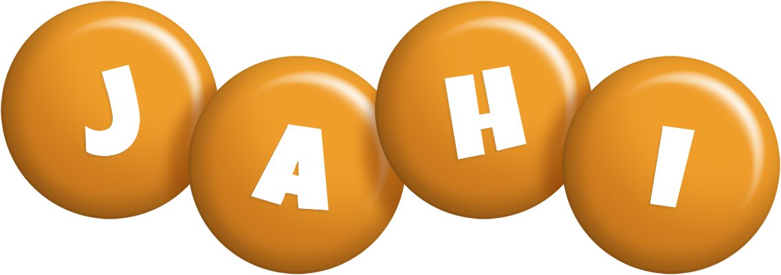 Jahi candy-orange logo