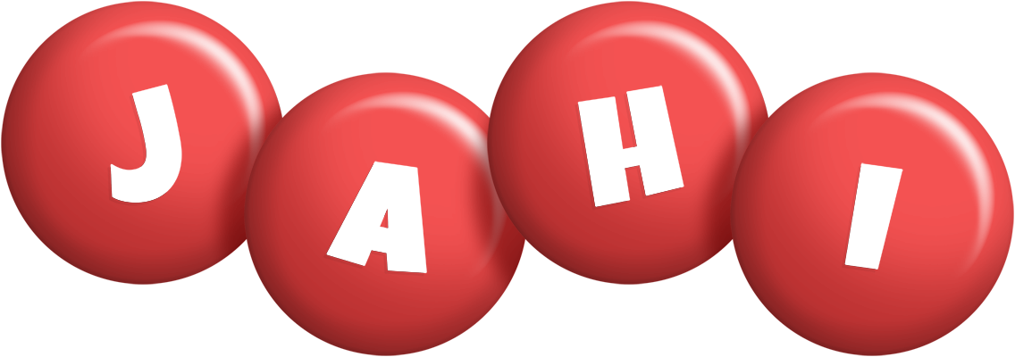 Jahi candy-red logo