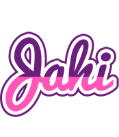 Jahi cheerful logo