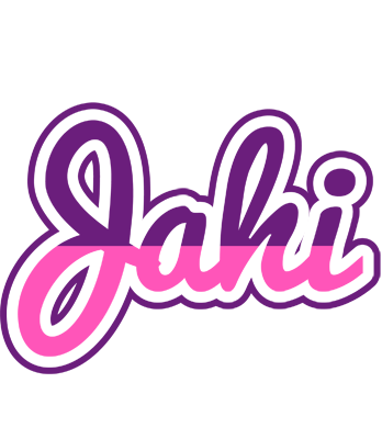 Jahi cheerful logo