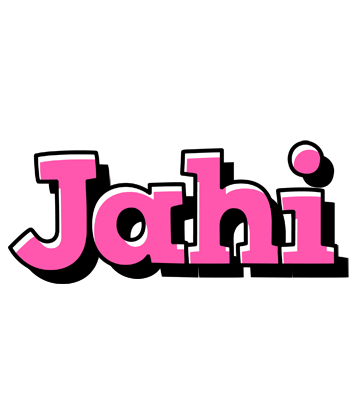Jahi girlish logo