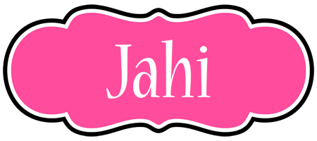 Jahi invitation logo