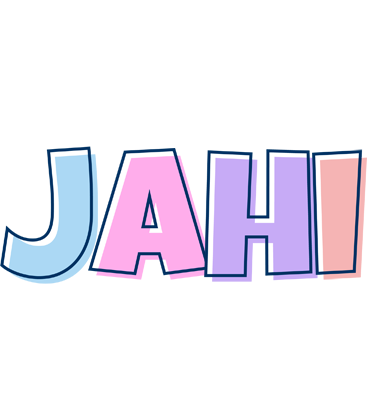 Jahi pastel logo