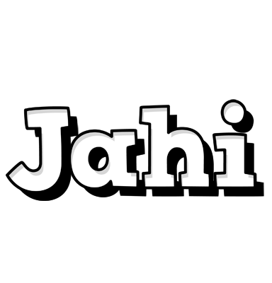 Jahi snowing logo