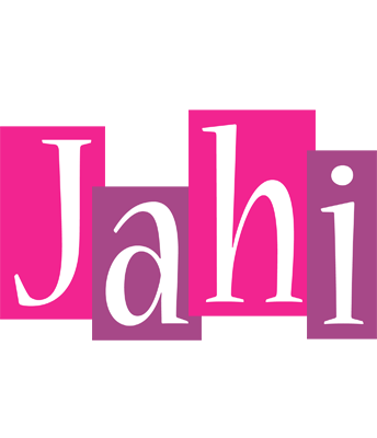 Jahi whine logo