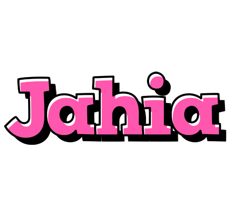 Jahia girlish logo