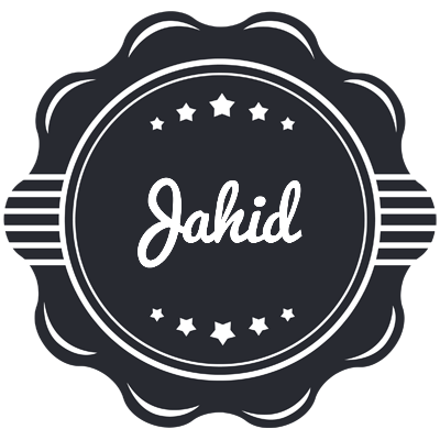 Jahid badge logo