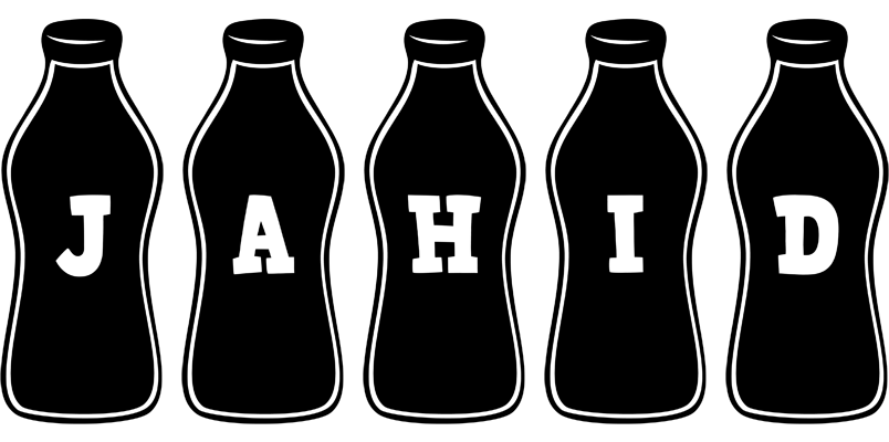 Jahid bottle logo