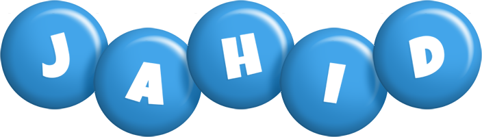 Jahid candy-blue logo
