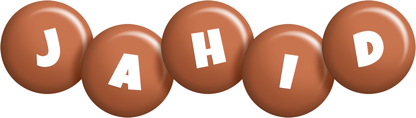 Jahid candy-brown logo