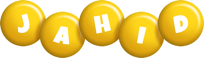 Jahid candy-yellow logo