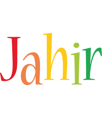 Jahir birthday logo