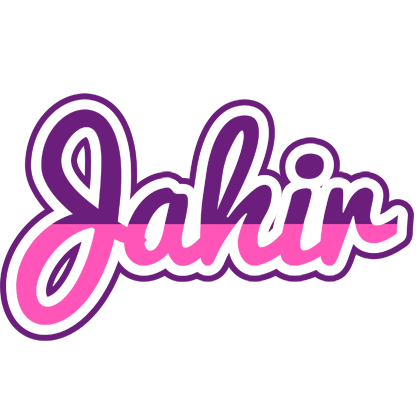 Jahir cheerful logo