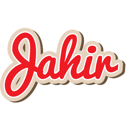Jahir chocolate logo