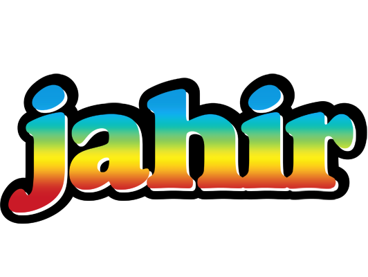 Jahir color logo