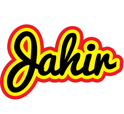 Jahir flaming logo