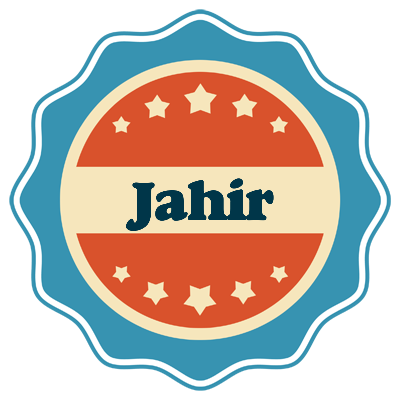 Jahir labels logo