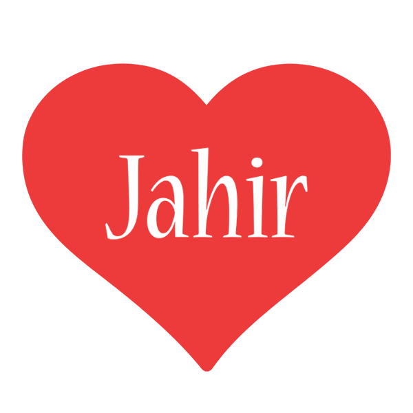 Jahir love logo