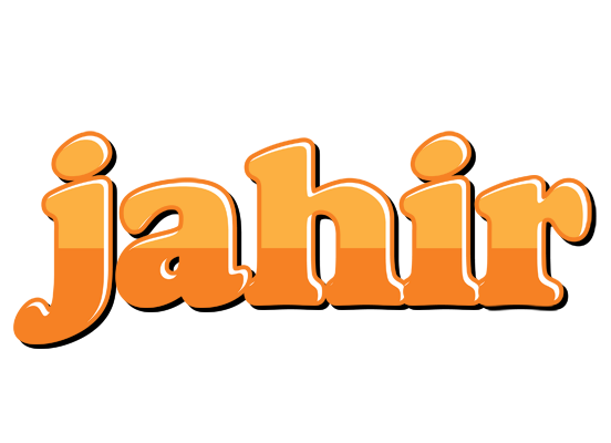 Jahir orange logo