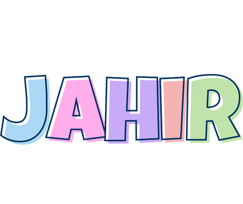 Jahir pastel logo